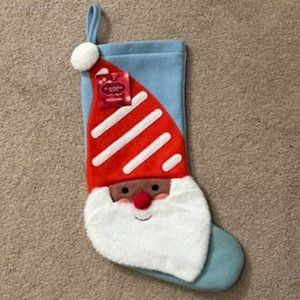 NWT Dark-skinned Santa Claus Christmas Stocking